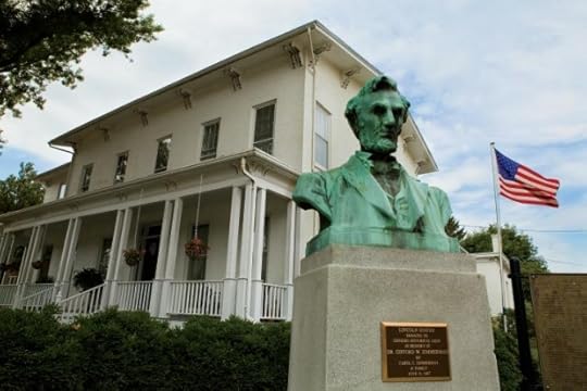 A better world with Statue of Abraham Lincoln