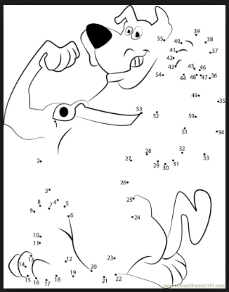 Scooby connect the dots