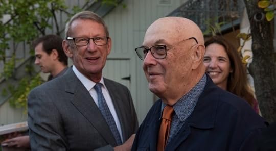 Mark Levine, guest of honor Bruce Davidson, Melissa Harris