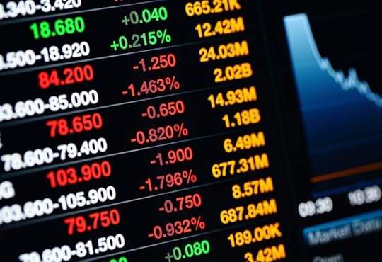 20425049 - stock market on display