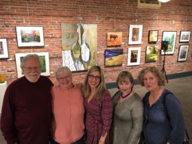 Bill, Deborah, Kelli, Ronda and I, Northwest Arts Center