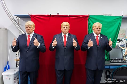 Wax Donald trump