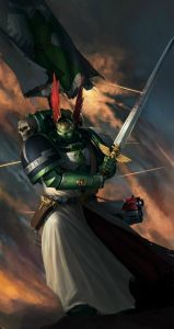 Full Artwork for Azrael by Gav Thorpe (Art by Akim Kaliberda)