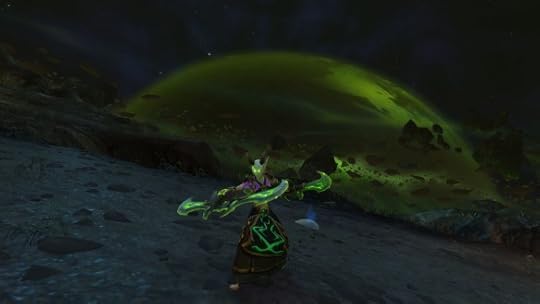 My demon hunter in World of Warcraft: Legion