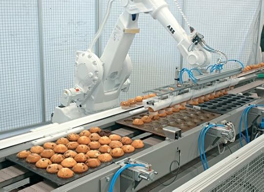 ABB robot in bakery application