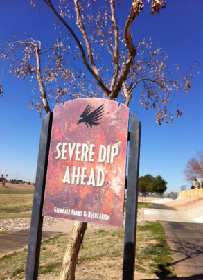 We all meet dips in our lives. We don't always get warnings.