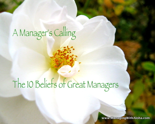 A Managers Calling