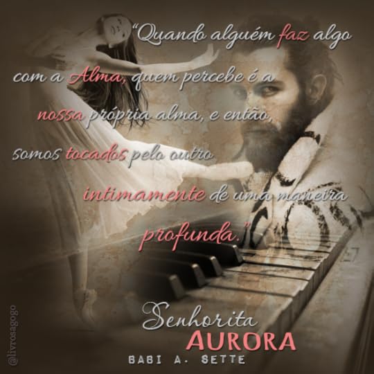 trecho de Senhorita Aurora - Babi A. Sette