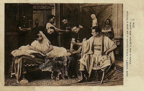 Gustavo Serena and Amleto Novelli in Quo vadis?