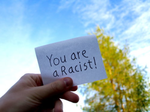 Yes I'm playing the racist card