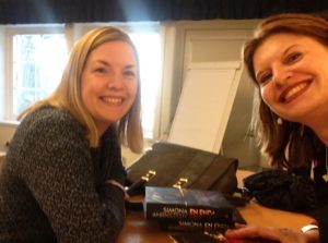 Och jag signerade böcker åt så himla fina läsare. 