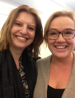 En till glad kursdeltagare. Det var så sjukt inspirerande - 77 kvinnor (och en man) som alla skrev och pratade skrivande.