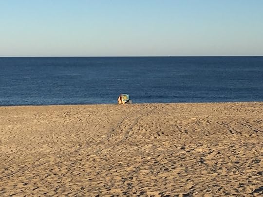 The Lone Chair on the Beach