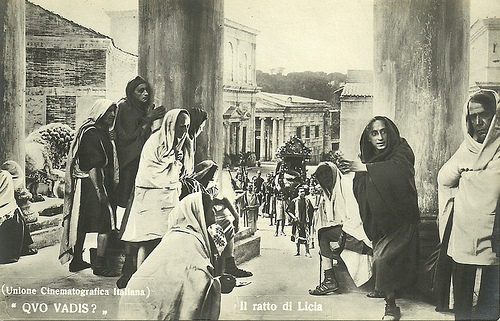 Quo vadis 1925 The kidnapping of Lygia