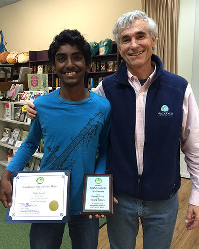 Here I am with 2016 winner Raghav at The Reading Bug in CA.