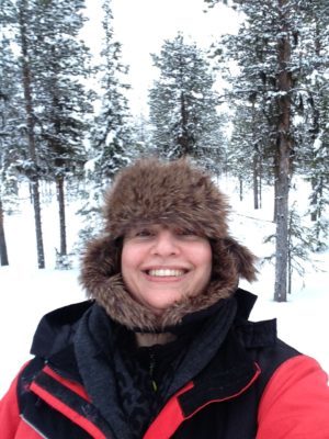 Så här glad var jag sist jag var i Kiruna - en av mina allra bästa resor.