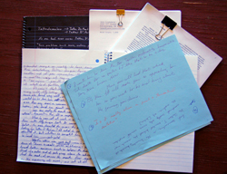 A Pile of Ongoing Projects