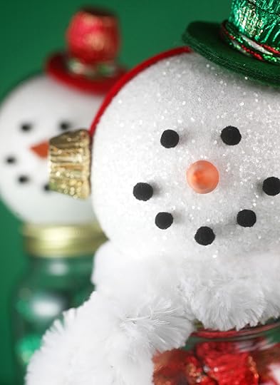Snowman Jars
