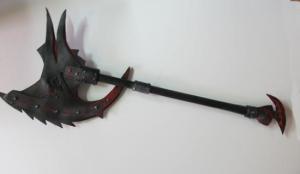 the-completed-daedric-axe