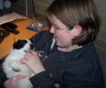 Me with Killian, at 4 weeks