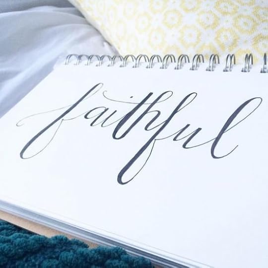 faithful #handlettering