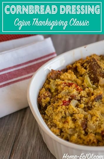 Need a gluten free dressing or stuffing alternative to traditional bread? This Cajun dressing will be the star of your Thanksgiving Dinner