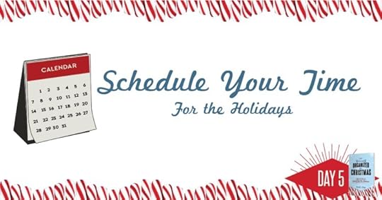 schedule your time 