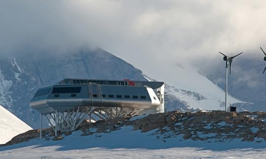 For you purists...this is actually the modern Antarctic Belgian base
