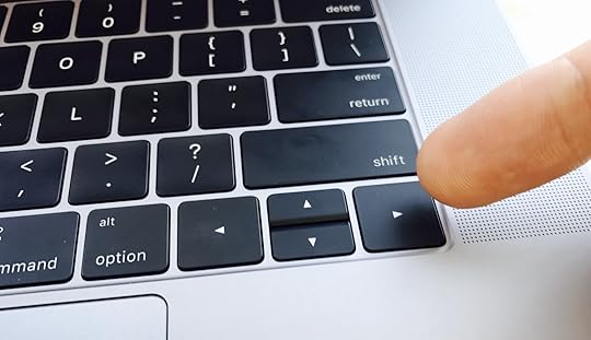 Arrow keys on MacBook Pro