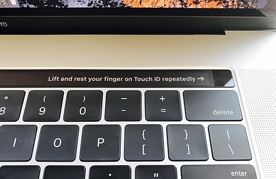Touch ID on MacBook Pro with Touch Bar