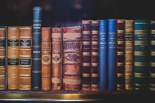 a shelf of books
