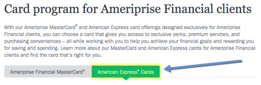 Click this tab to find the card