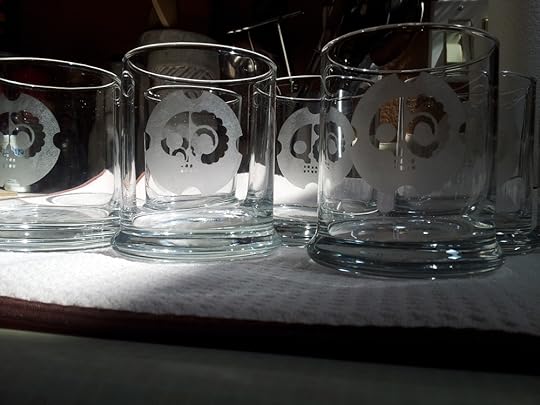 DrunkSkull Etched Highballs