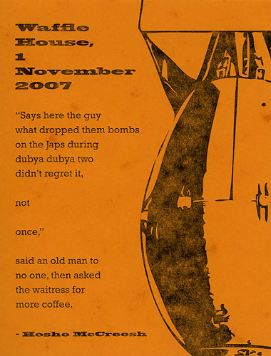 Waffle House, 1 November 2007