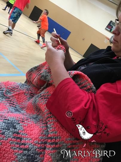 Planned Pooling Argyle Crochet Blanket by Marly Bird