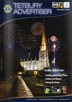 Cover the November Tetbury Advertiser