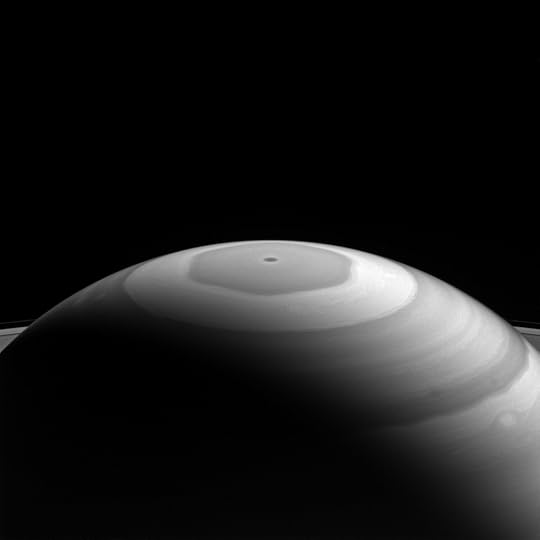 Saturn's north pole, from Cassini, NASA/JPL