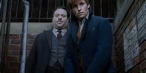 Newt Scamander and his muggle sidekick, Jacob