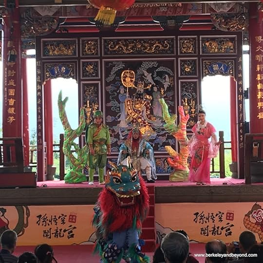 Chinese opera at National Center for Traditional Arts in Yilan, Taiwan