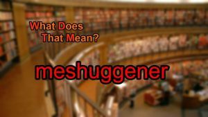 Meshuggener