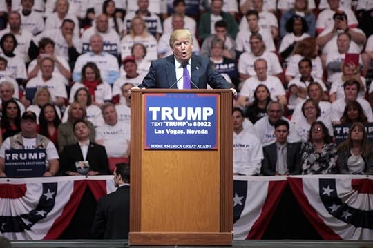Donald Trump speaking with supporters at a campaign rally at the South Point Arena in Las Vegas, Nevada. Image via Gage Skidmore Flickr.