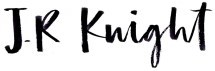 J. R Knight White BGround Tag Dark Black