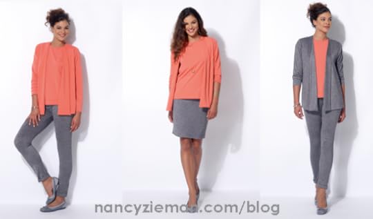 McCall's M7331 Knit Wardrobe Collection by Nancy Zieman for The McCall Pattern Company