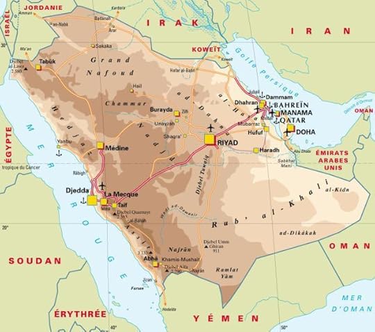 carte-arabie-saoudite
