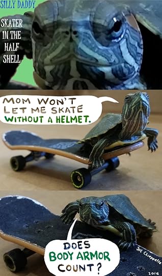 Silly Daddy Skater in the Half Shell comic by Joe Chiappetta