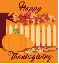 Pumpkins Happy Thanksgiving