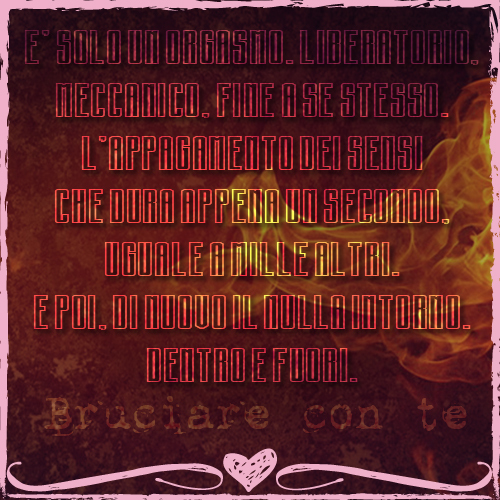 Dora L. Anne Bruciare Con TE