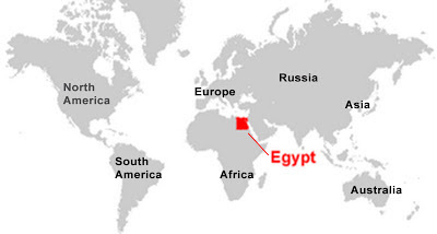 Egypt World Map