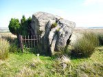 Kid Stone on Sutton Moor, West Yorkshire.
