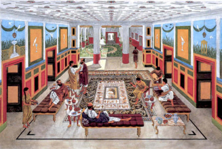 Reconstruction of Sepphoris Dionysos mansion
